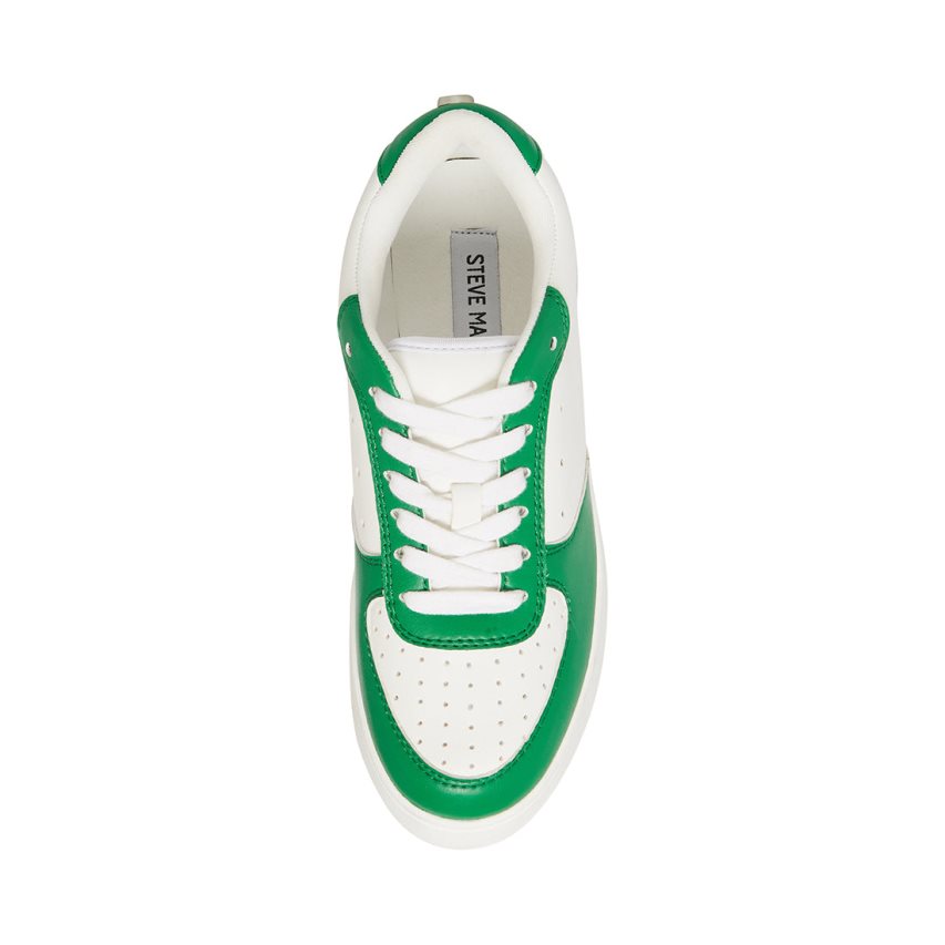 Zapatos Plataforma Steve Madden Rocket Mujer Blancas Verde | ES FP8193